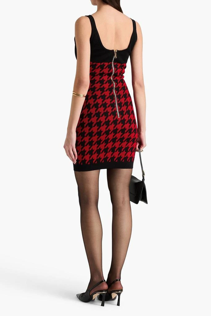Houndstooth jacquard-knit mini dress  On Sale Now with Up to 65% Off |  Discover Exclusive Deals & Savings at BeyondStyle  Authentic Balmain mini  dresses|women|dresses|clothing|knit dresses with Limited-Time Discounts,  Free Shipping,