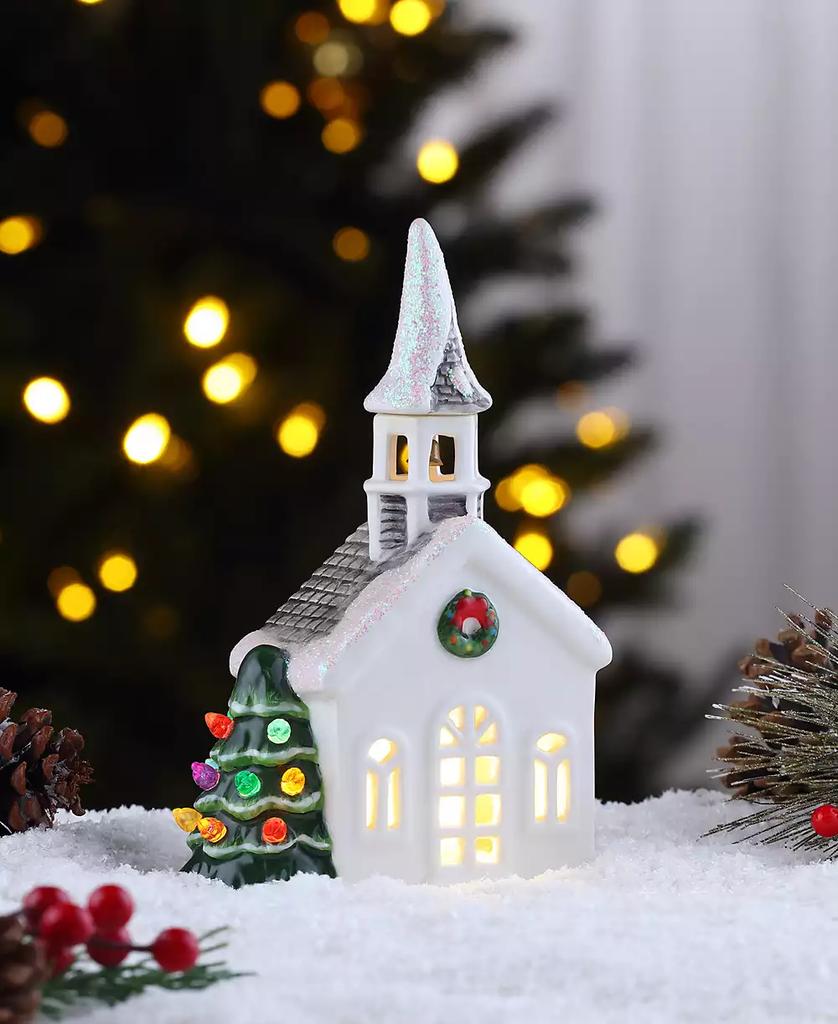 Mr. Christmas Nostalgic Village Church - Thumbnail 2