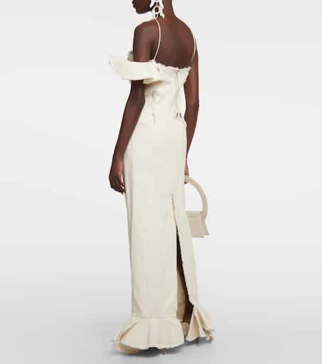 Jacquemus La Robe Artichaut maxi dress 3