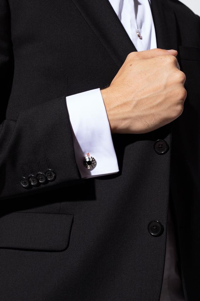 Lanvin Round cufflinks