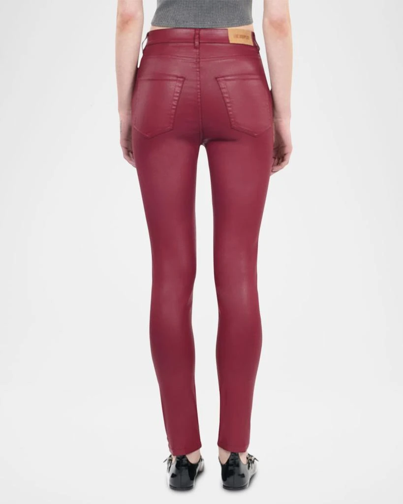 The Kooples Coated Button-Fly Skinny Jeans 6
