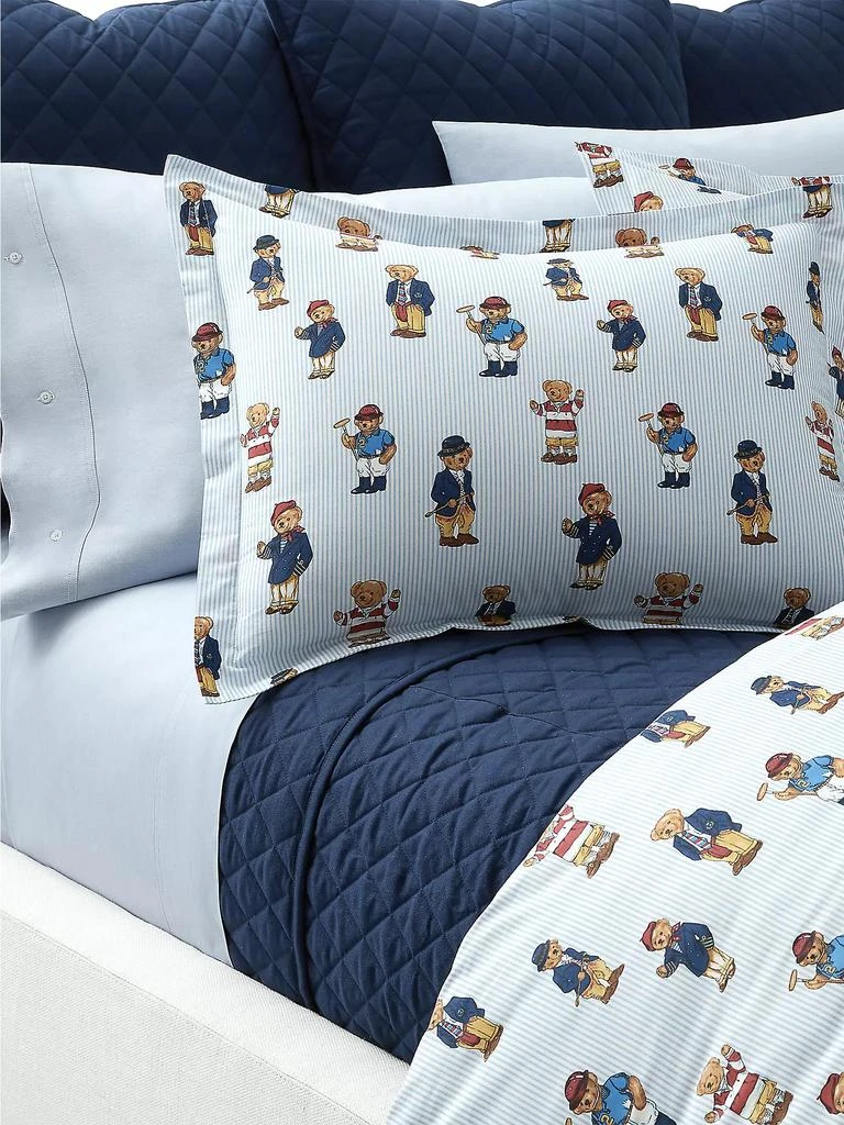 Ralph Lauren Teddy Bear Stripe 3-Piece Duvet Cover Set 5