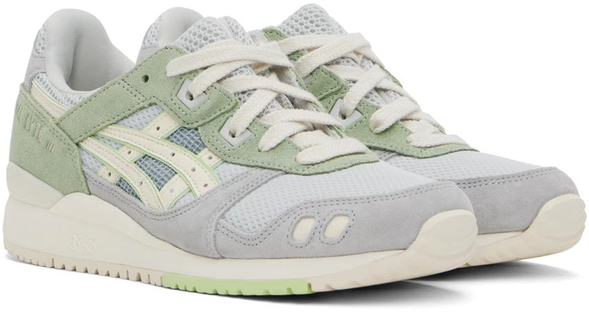 Asics Green & Gray Gel-Lyte III OG Sneakers 4