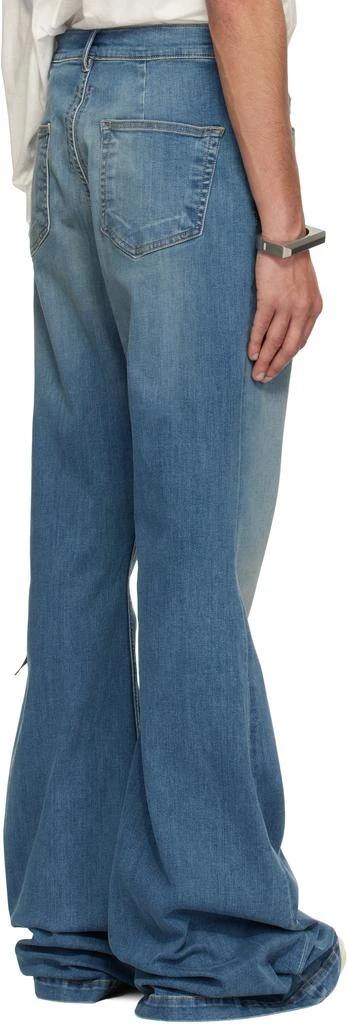 Rick Owens Indigo Hollywood Bolan Bootcut Jeans 3