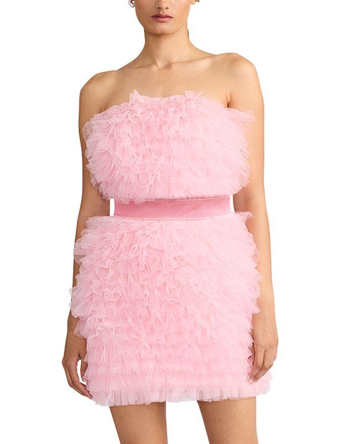 Zac Posen Wicked x Zac Posen Textured Tulle Mini Dress