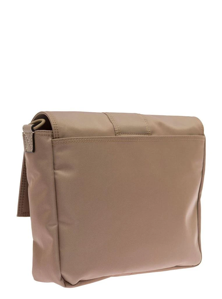 Fendi Baguette Beige Nylon Fendi Man Crossbody Bag 2