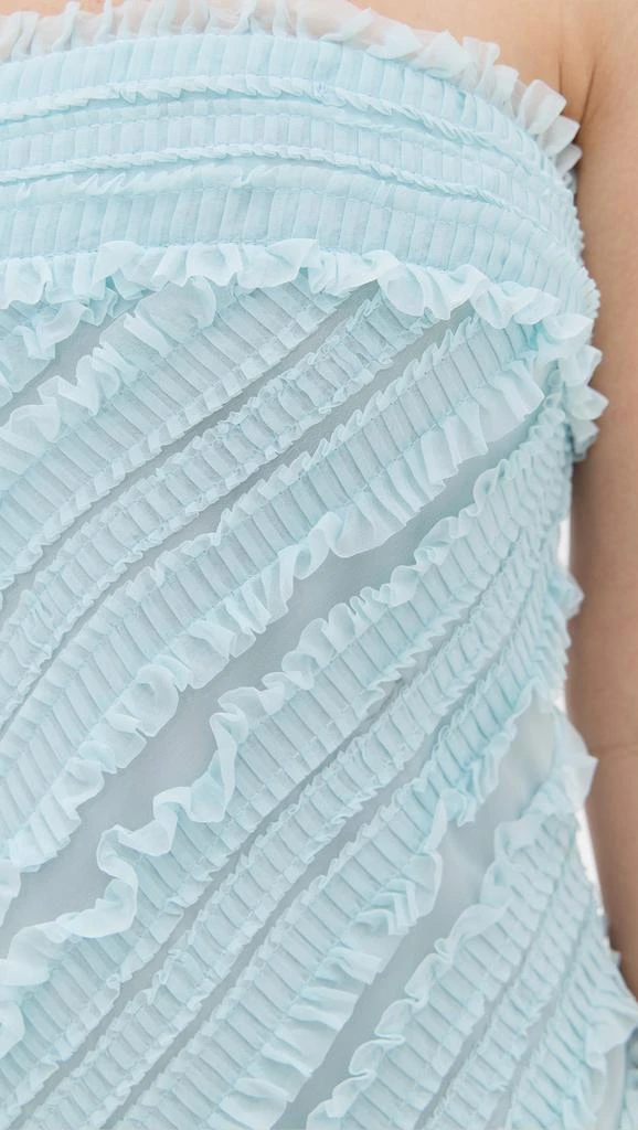 Endless Rose Strapless Ruffled Maxi Dress 5