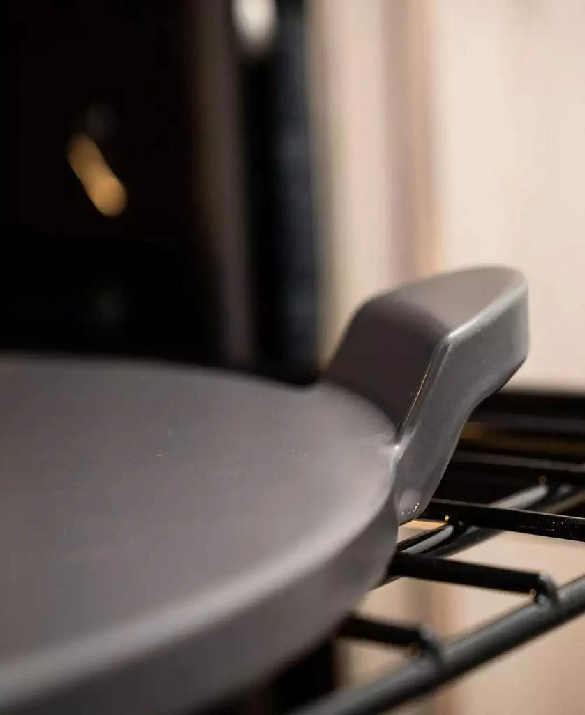 Old Stone 13 inch Glazed Round Pizza Stone With Handles Heat resistant up to 1,100°F. Ideal for use in residential ovens, pizza ovens, and grills. 2