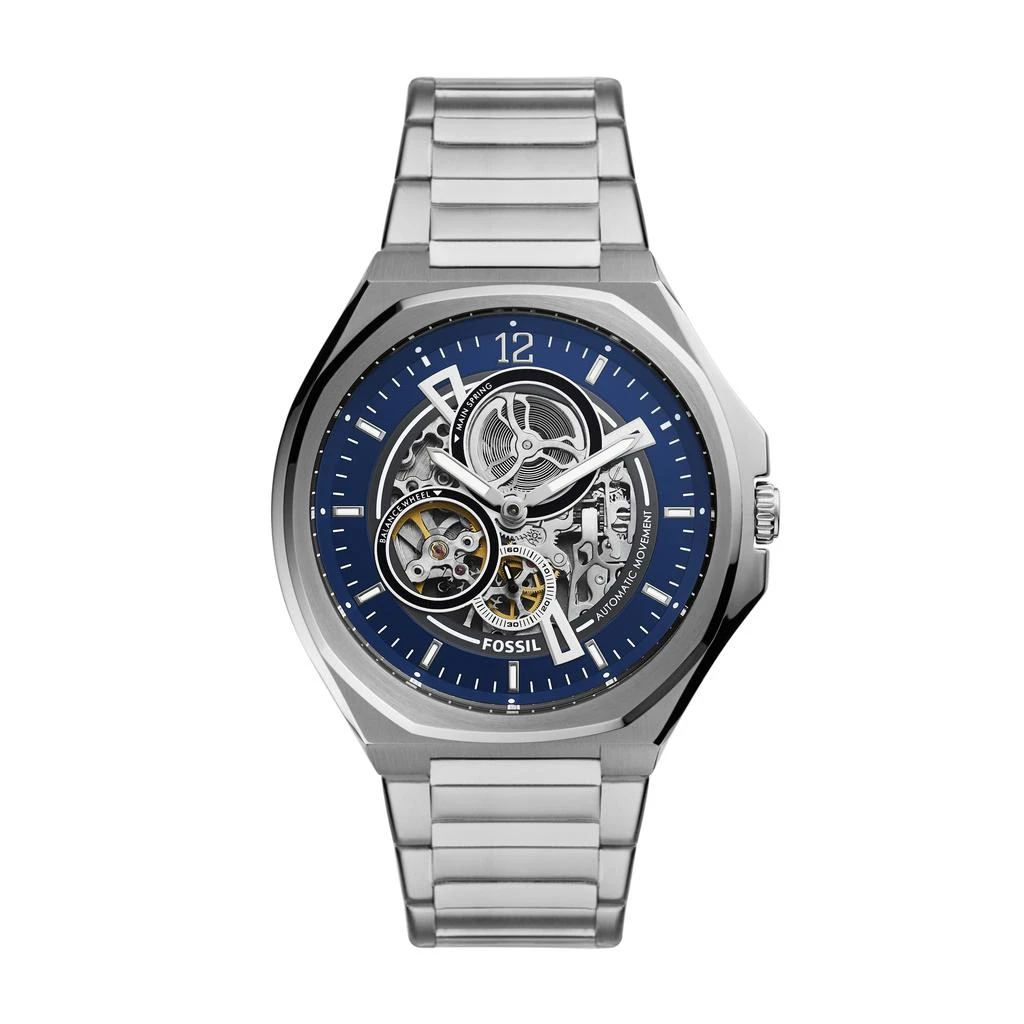 Fossil Men's Evanston Automatic, Stainless Steel Watch 1