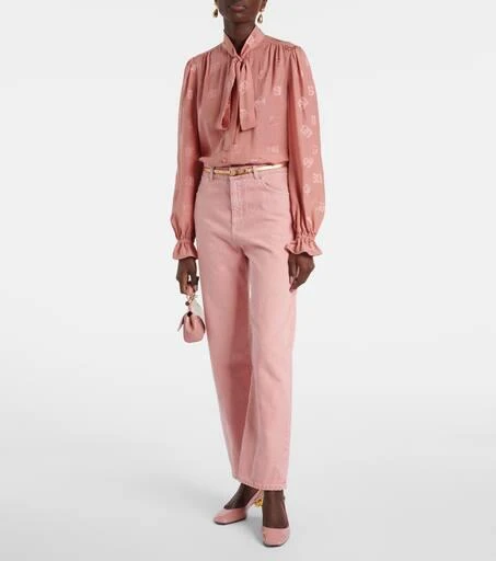 Dolce 
Gabbana Mid-rise straight leg jeans 2