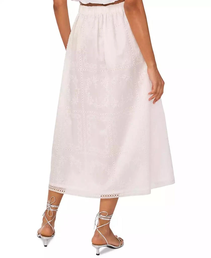 1. State Women's Embroidered Midi Skirt 3