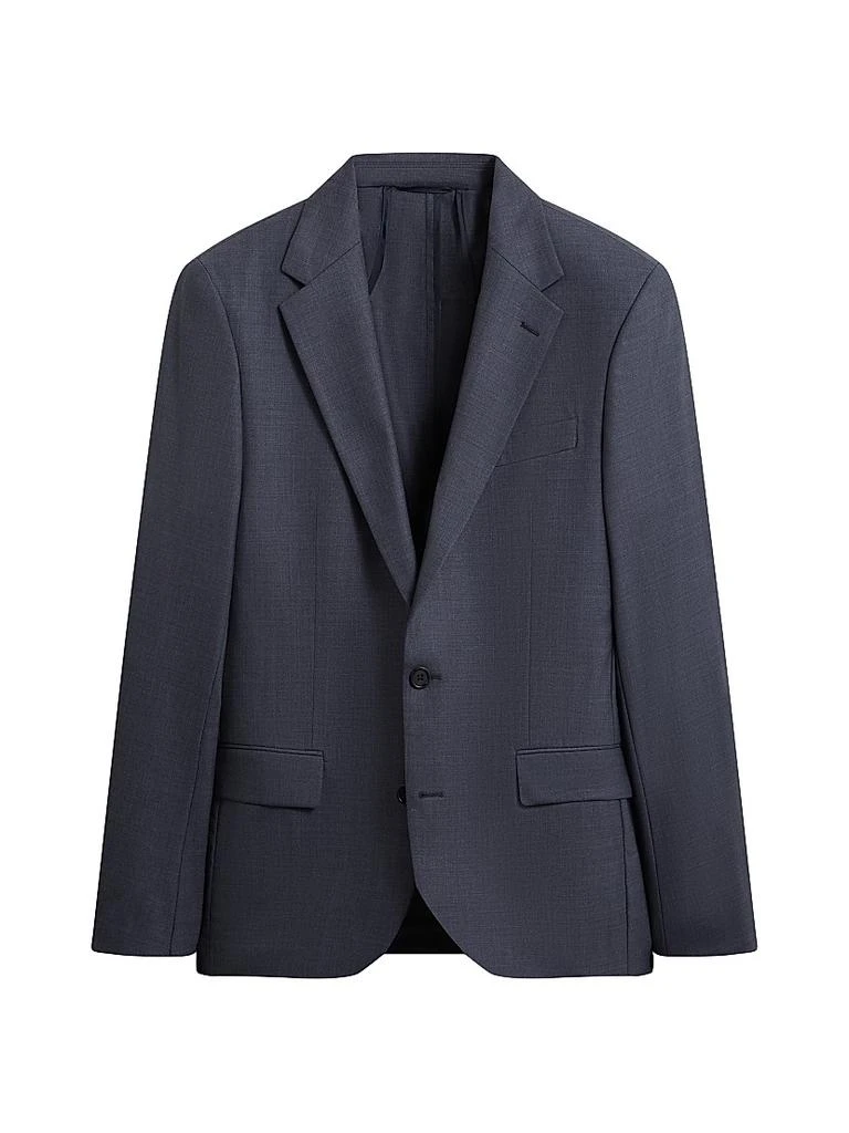 BUGATCHI Stretch-Wool Single-Breasted Blazer 1