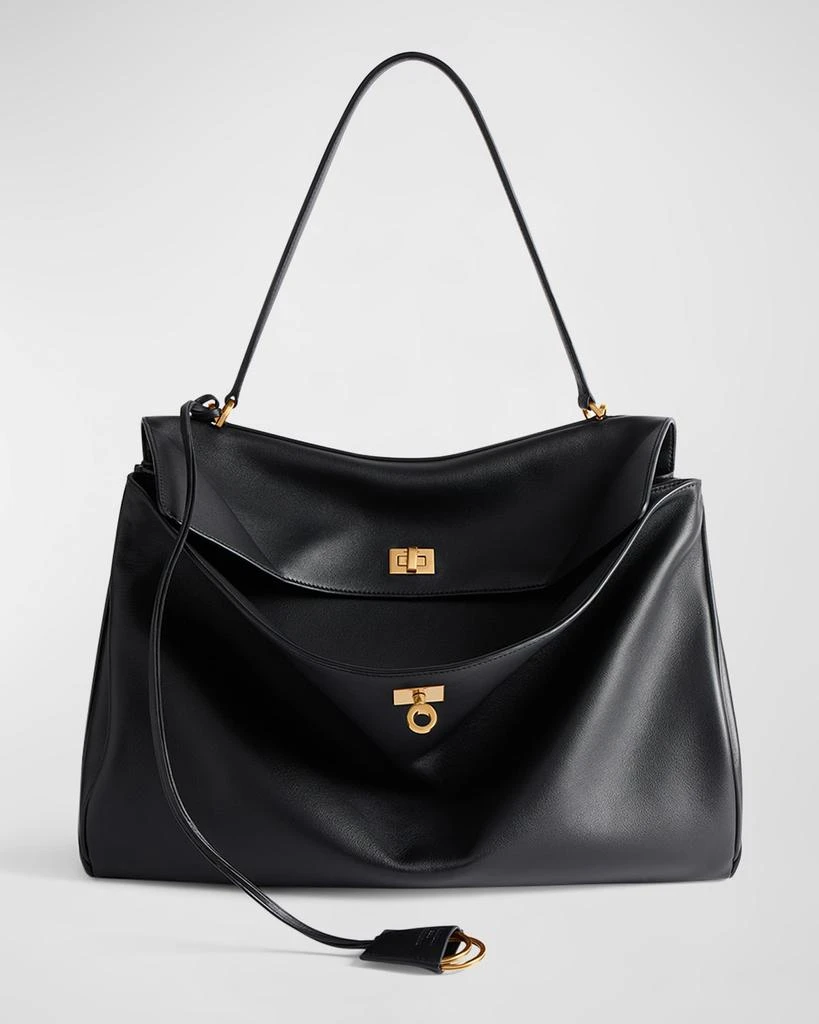 Balenciaga Rodeo Large Leather Satchel Bag 1