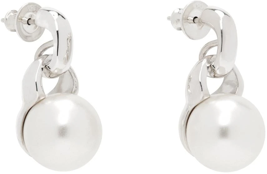 Sophie Buhai Silver Everyday Pearl Earrings 2