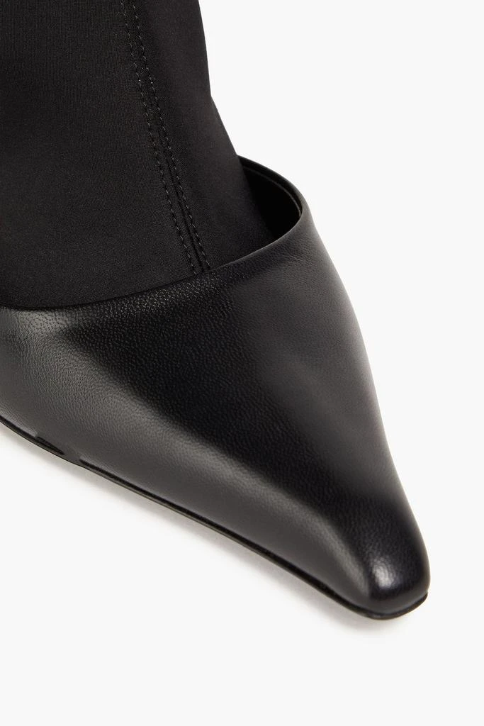 Alexander Wang Scuba and leather sock boots 4