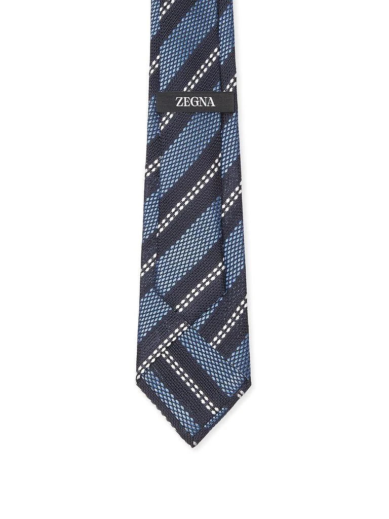 Ermenegildo Zegna Zegna Stripe Detailed Tie 2