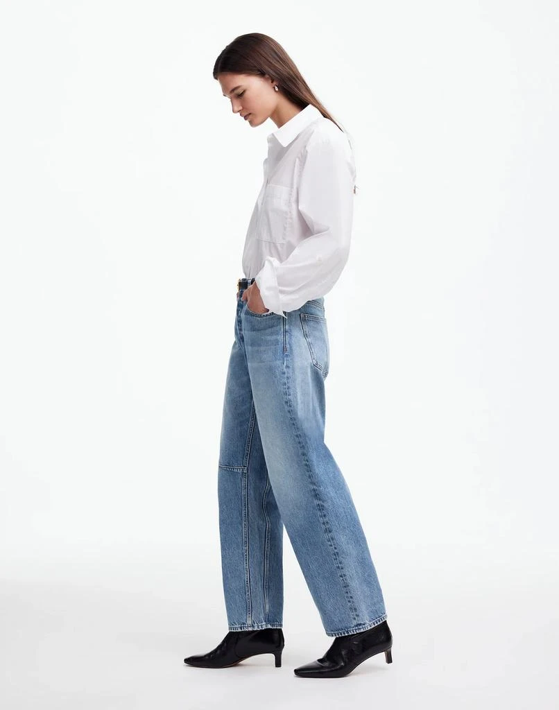 Madewell The Darted Barrel-Leg Jean 3
