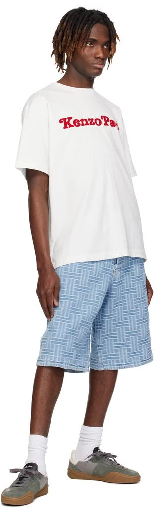 Kenzo White Kenzo Paris VERDY Edition Oversized T-shirt 4