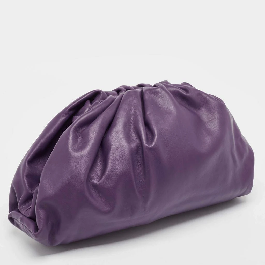 Bottega Veneta Bottega Veneta Purple Leather Leather Teen Pouch  3