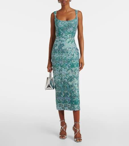 Markarian Brocade corset dress 2