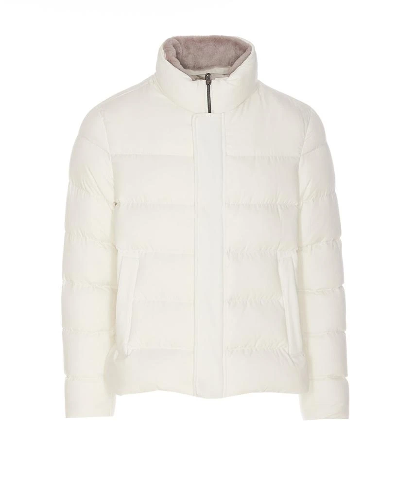 Herno Herno High Neck Zip-Up Padded Coat 1