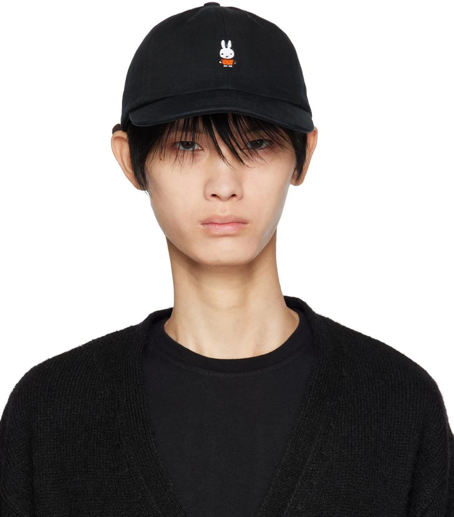 Pop Trading Company Black Miffy Six Panel Cap 1