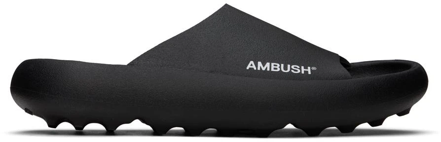Ambush Black Slider Sandals 1