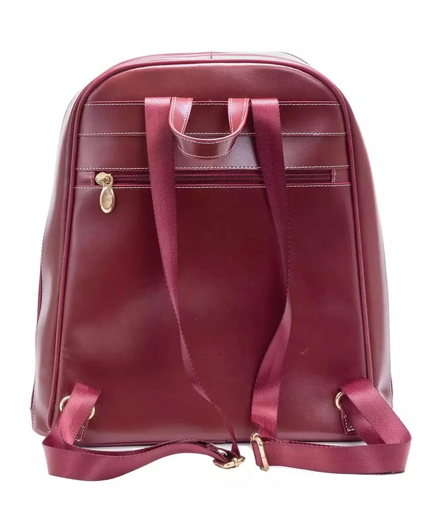 McKlein Robbins Leather Business Laptop Tablet Backpack 3