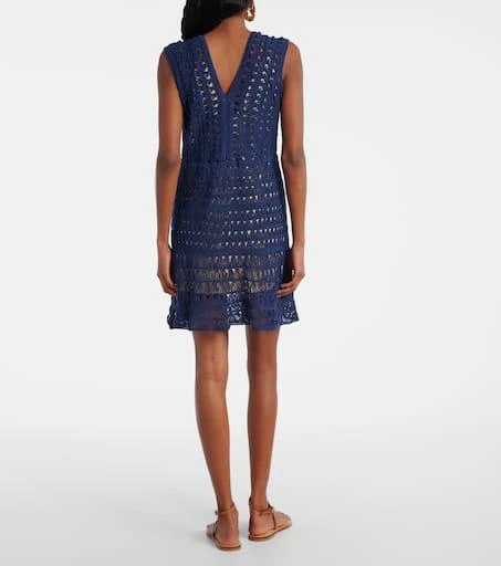 ANNA KOSTUROVA Crocheted cotton minidress 3
