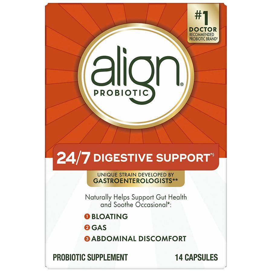 Align Daily Probiotic Supplement for Digestive Health Capsules