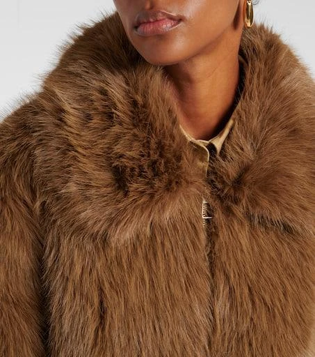 The Frankie Shop Hope faux fur jacket 6