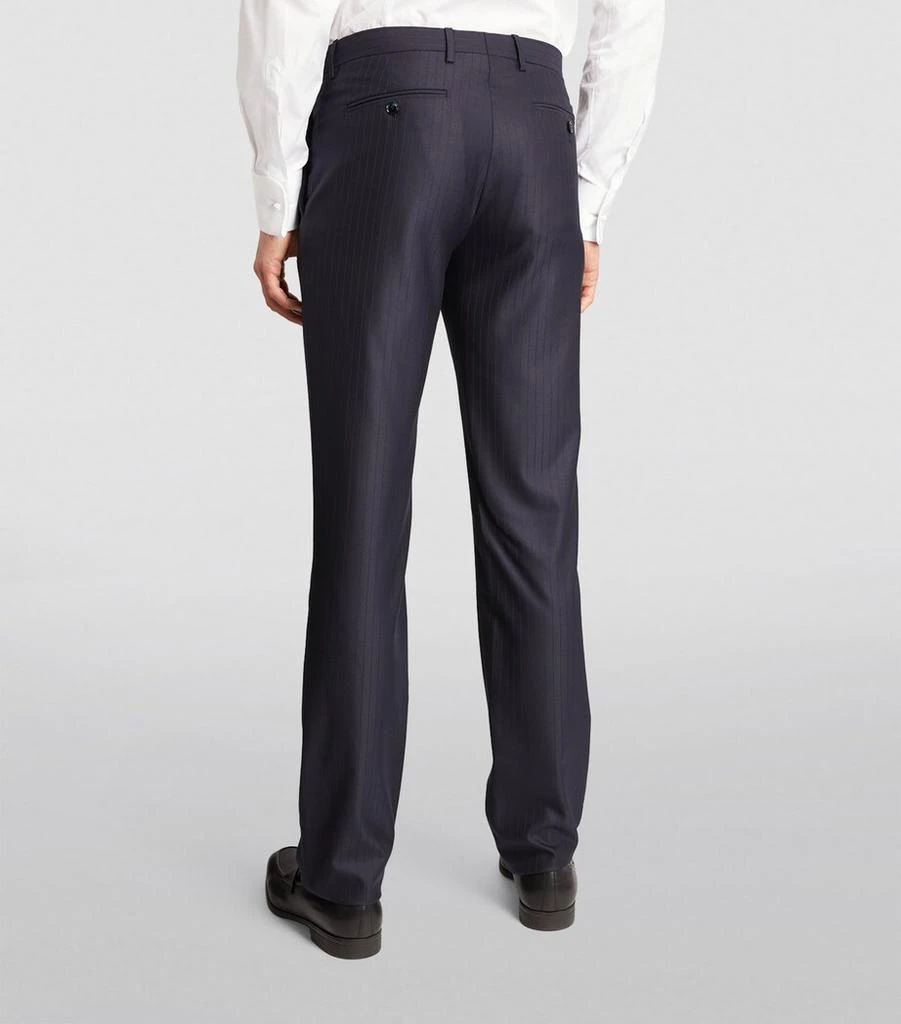 Giorgio Armani Pinstripe Single-Breasted Two-Piece Suit 7
