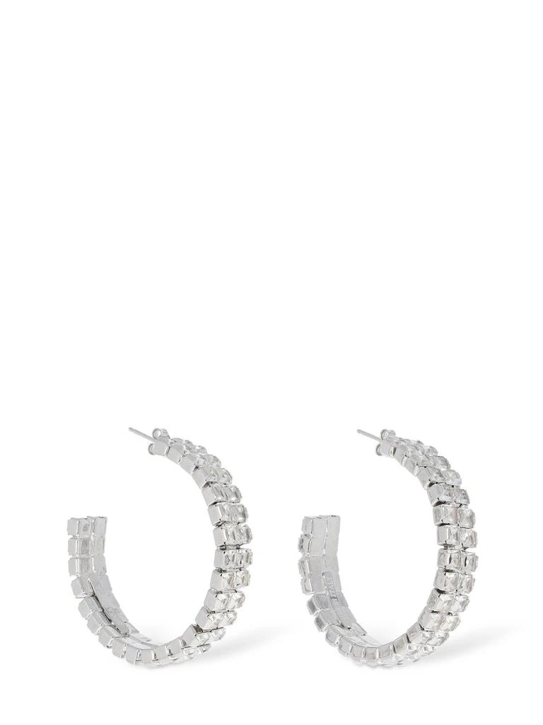 ROSANTICA Vetro Crystal Hoop Earrings 1