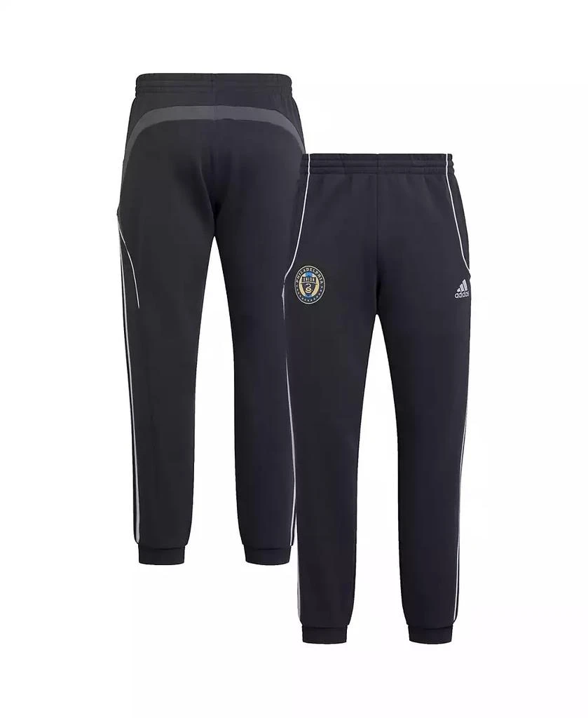 Adidas Men's Black Philadelphia Union 2025 Travel Pants 1