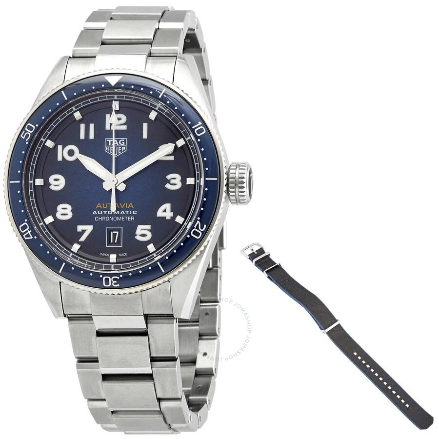 TAG Heuer Autavia Automatic Smoky Blue Dial Watch WBE5116.EB0173 1