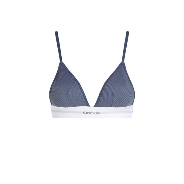 Calvin Klein Ribbed triangle bra