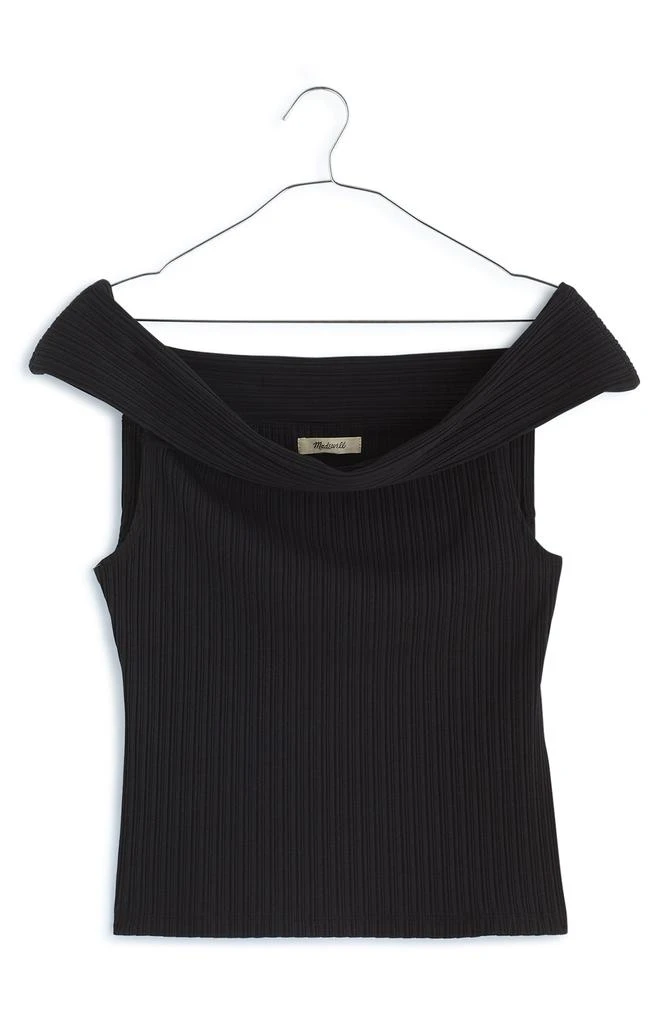 Madewell Rib Off the Shoulder Top 4