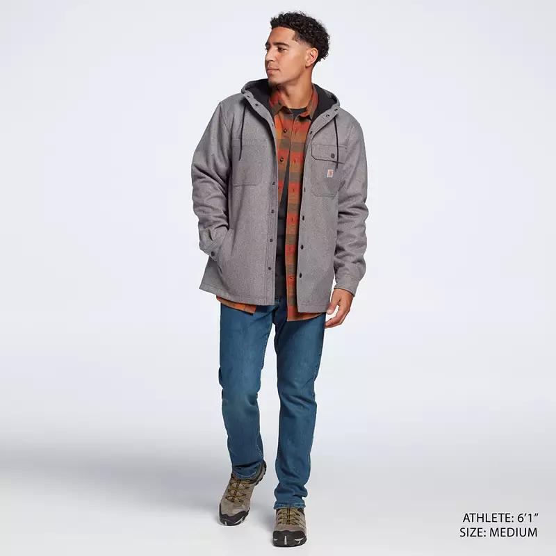 Carhartt Carhartt Men's Rain Defender Relaxed Fit Heavyweight Hooded Shirt Jacket