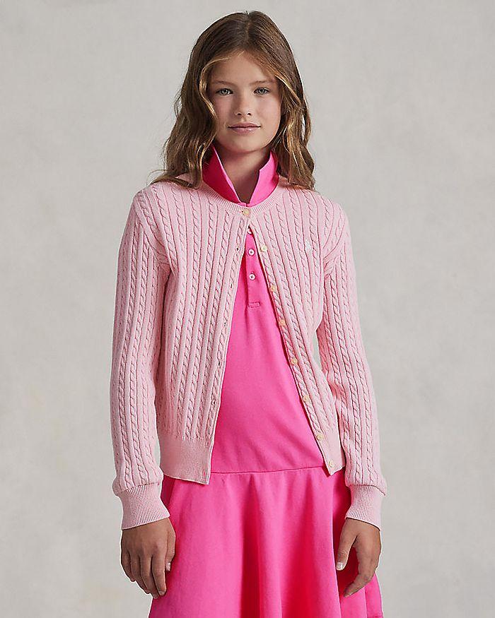 Polo Ralph Lauren Girls' Cable-Knit Cardigan - Little Kid, Big Kid