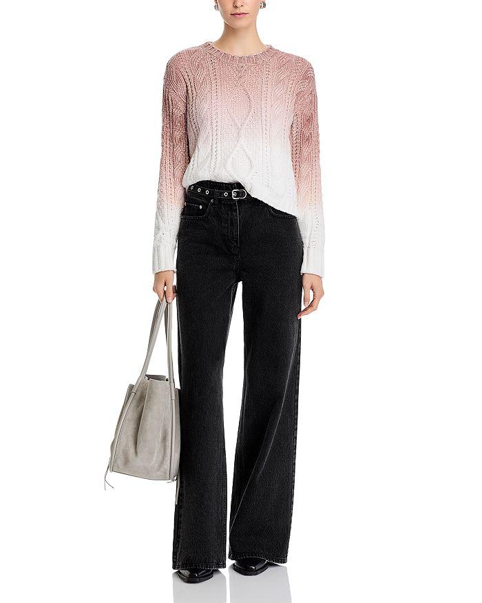 Bella Dahl Chenille Cable Crew Sweater