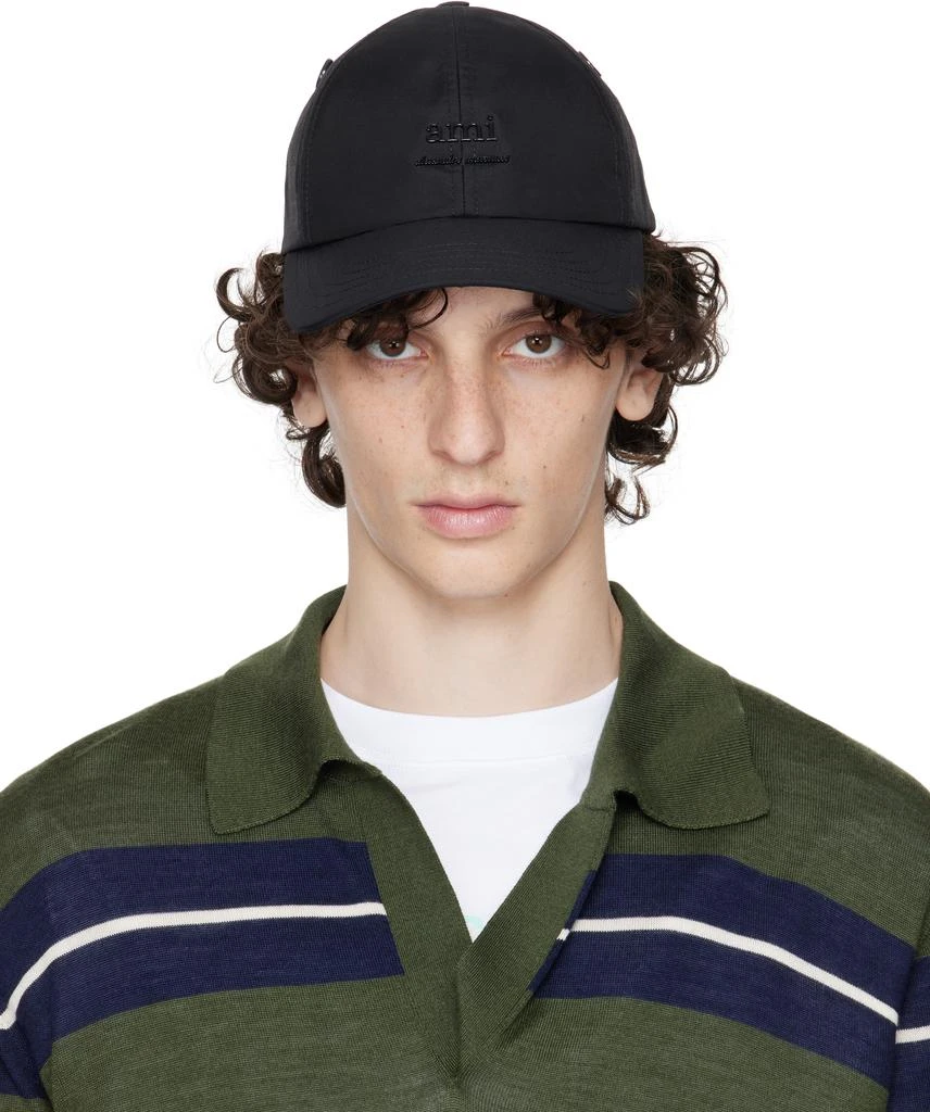 AMI Black 'Ami' Cap 1