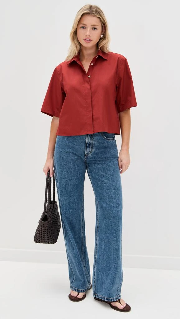 Vince Cropped Shirt 4