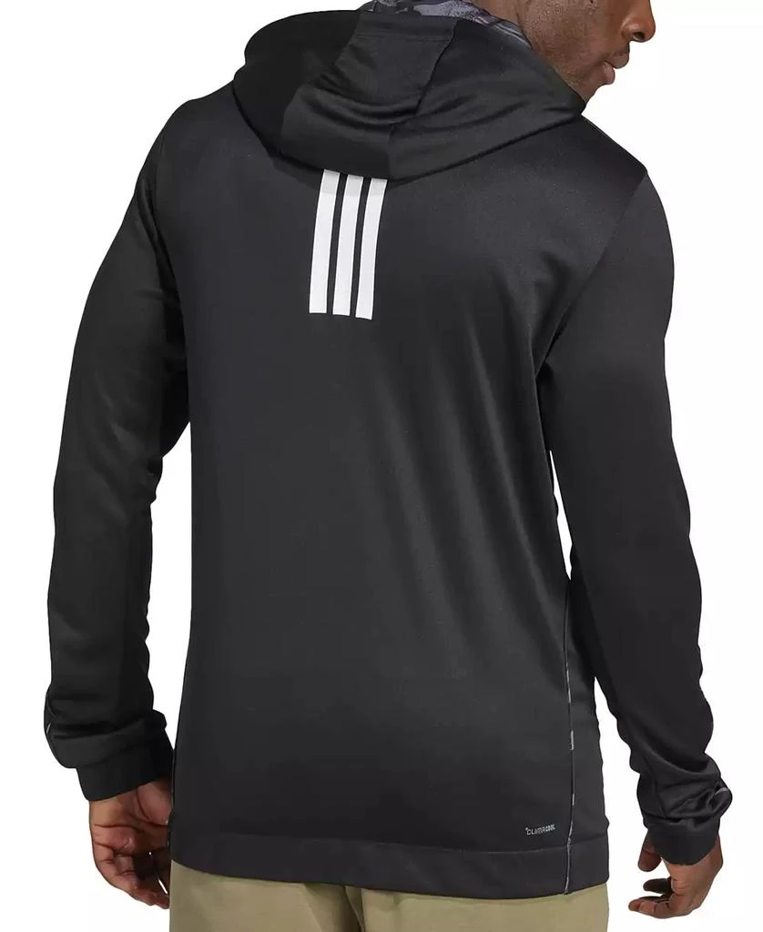 Adidas Men's Essentials Regular-Fit Camo Piped Full-Zip Hooded Track Jacket 2