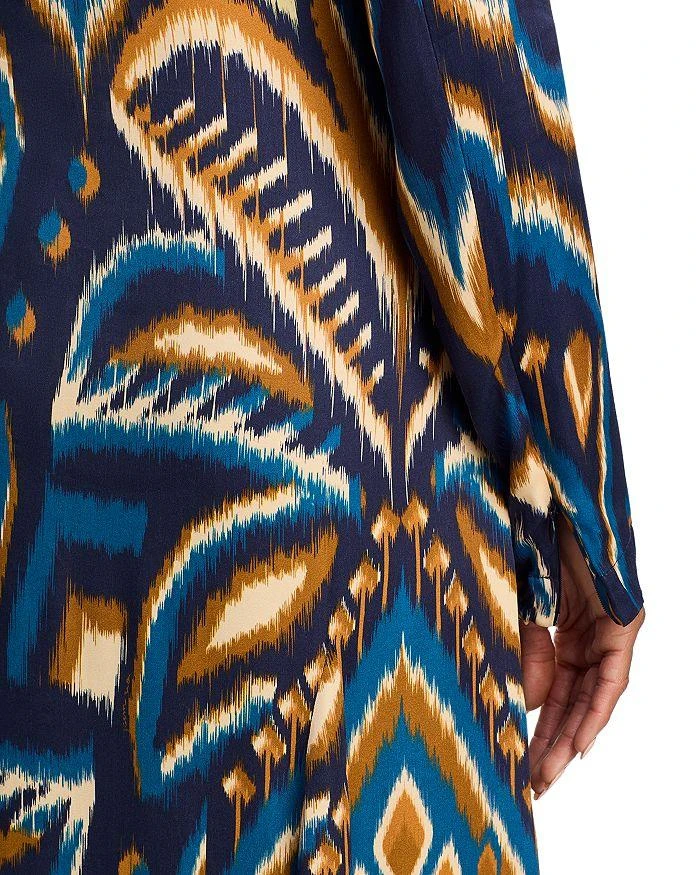 Farm Rio Pineapple Blue Maxi Dress 6