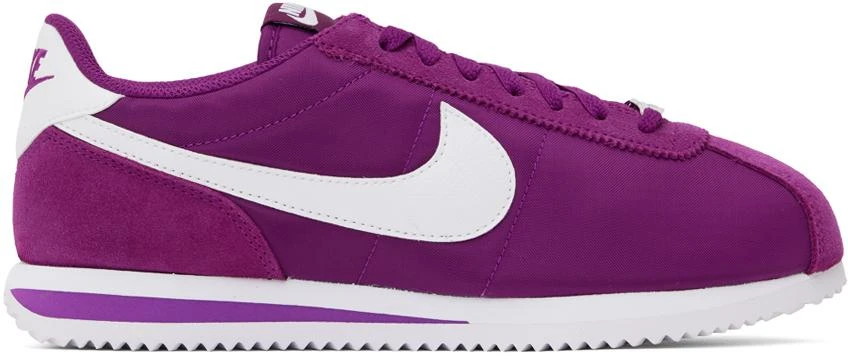 NIKE Purple Cortez Sneakers 1