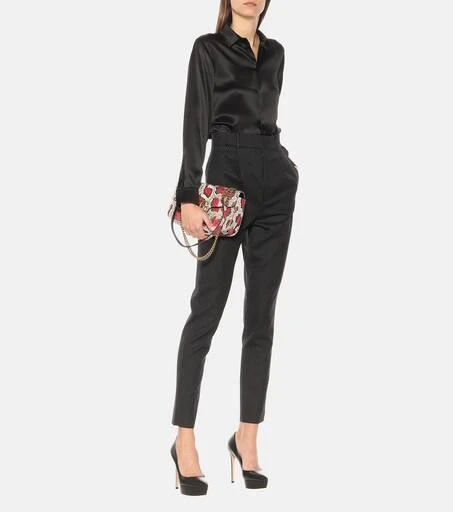 Gianvito Rossi Dasha leather platform pumps 2