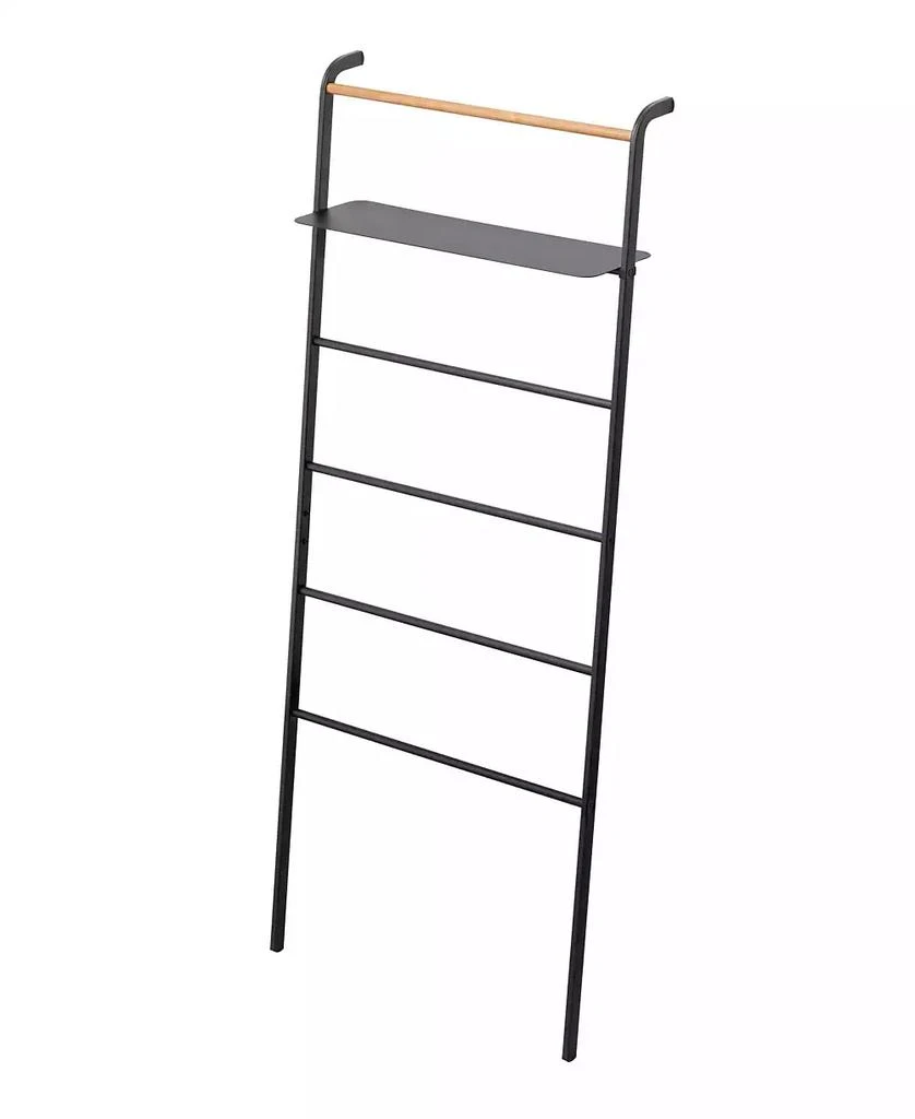 Yamazaki Tower Leaning Ladder With Shelf 8