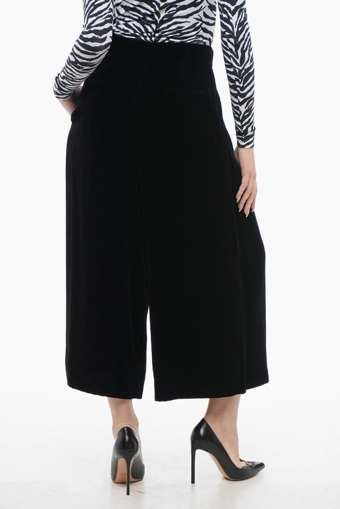Dior Dior Velour Gaucho Pants with Hidden Closure 2