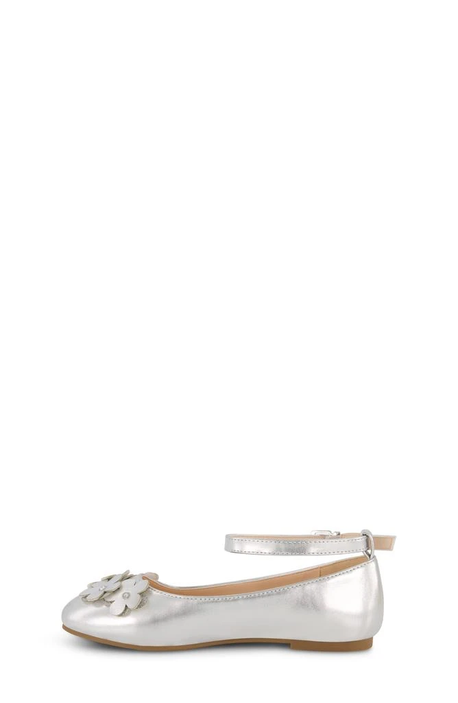 Jessica Simpson Kids' Amy Petal Ankle Strap Flat 8