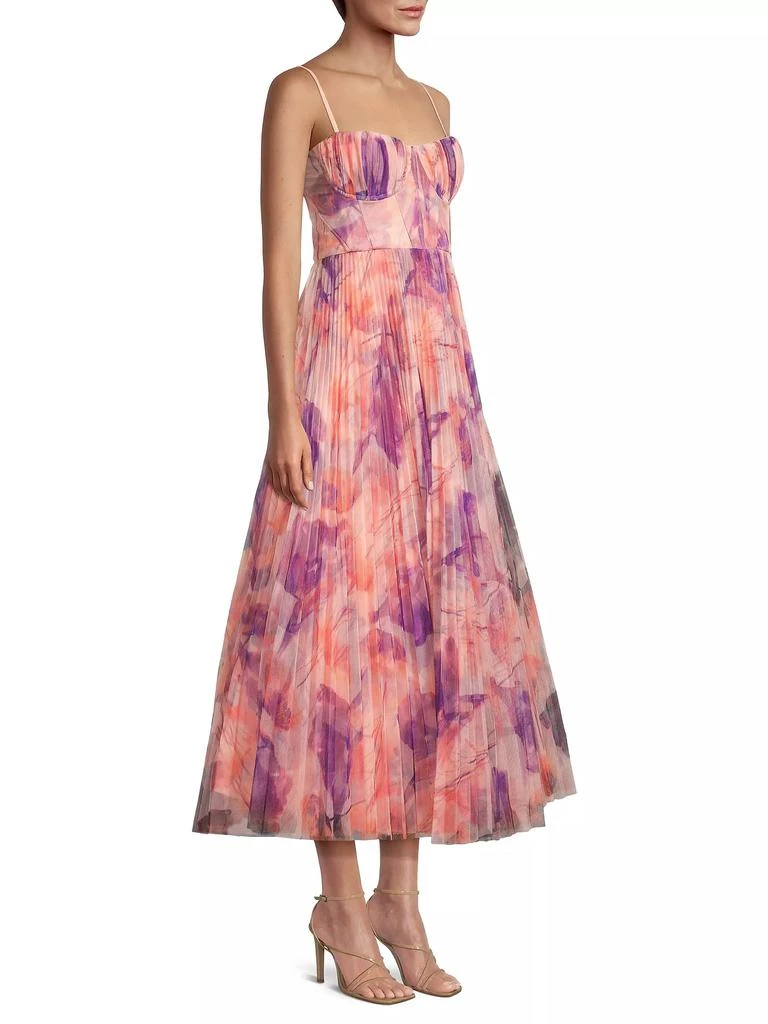 Hutch Amara Pleated Printed Dress 4